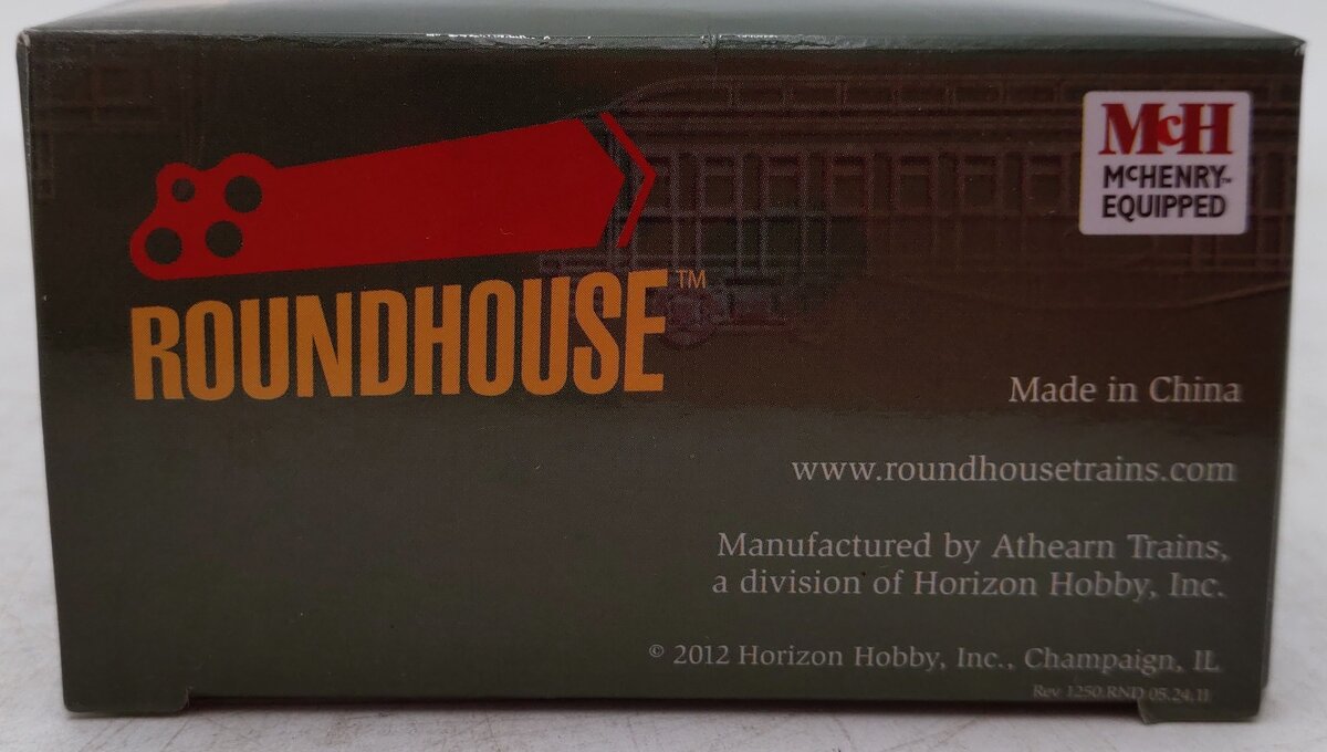 Roundhouse 86553 HO Rio Grande Arch Roof Combination Car #729 EX/Box