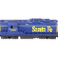 Lionel 6-18573 O Gauge Santa Fe GP9 Diesel Locomotive #2380 VG/Box