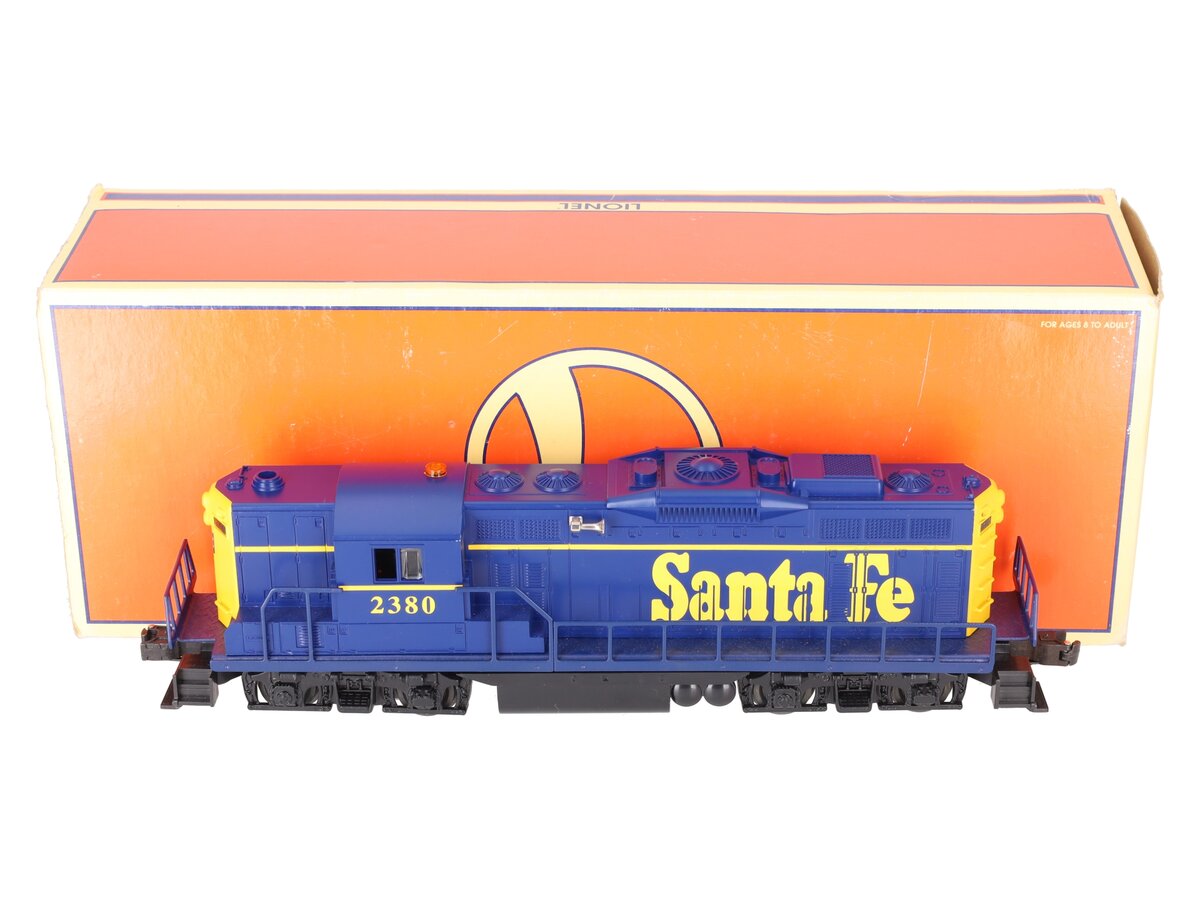 Lionel 6-18573 O Gauge Santa Fe GP9 Diesel Locomotive #2380 VG/Box