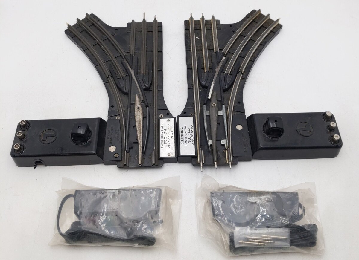 Lionel O Gauge Assorted Left and Right Switch [2] EX