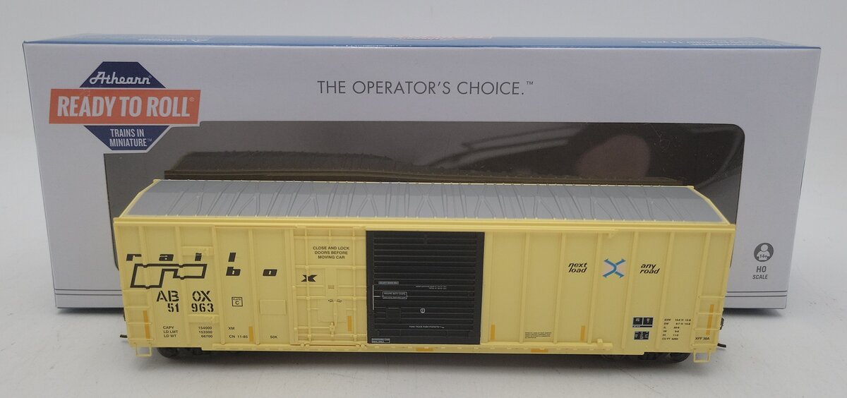 Athearn 26736 HO ABOX 50' FMC Combo Door Box Ready-To-Run #51963 LN/Box