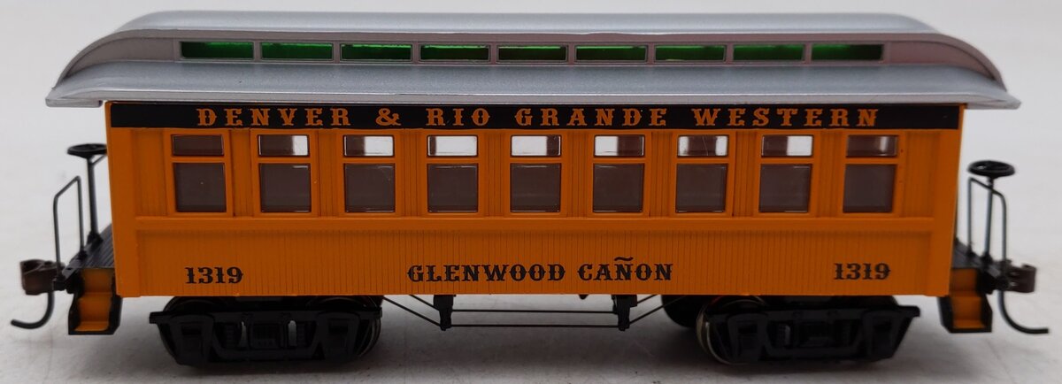 Roundhouse 84283 HO Rio Grande Glenwood Canon Overton Coach #1319 EX/Box
