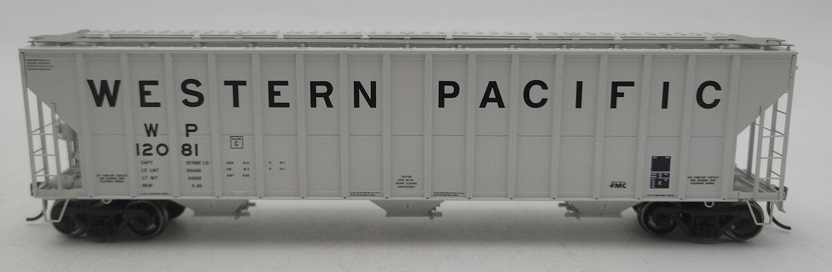 Athearn 81575 HO Scale Western Pacific FMC 4700 Covered Hopper #12081 LN/Box