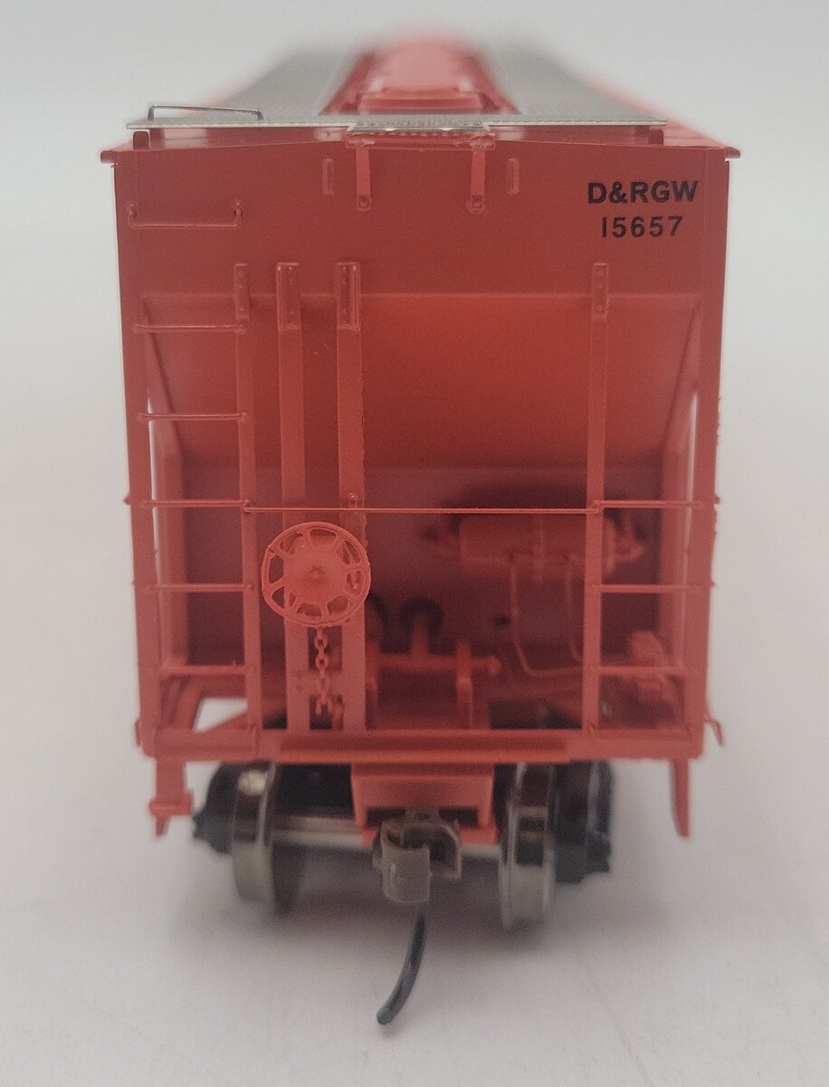 Athearn 81755 HO Denver & Rio Grande Western FMC 4700 Covered Hopper Car #15657 EX/Box