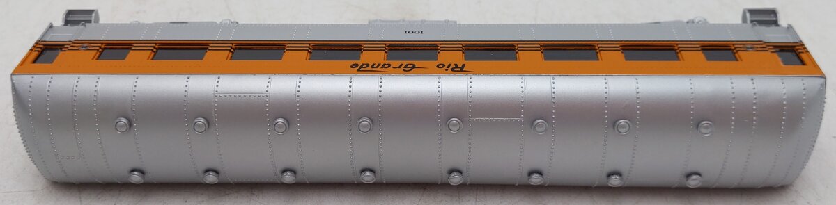 Roundhouse 86593 HO Rio Grande Arch-Roof Coach Passenger Car #1001 LN/Box
