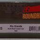 Roundhouse 86593 HO Rio Grande Arch-Roof Coach Passenger Car #1001 LN/Box