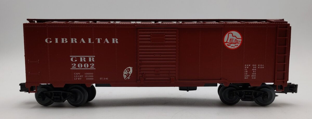 Weaver O Gauge Gibraltar Steel Side Boxcar #2002 LN/Box