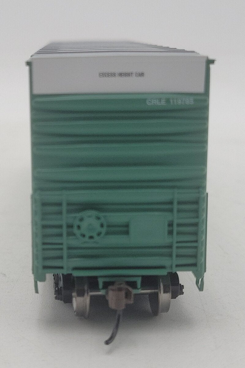 Athearn 1517 HO Scale Coe Rail 50' Hi-Cube Ribbed-Side PD Box Car #119785 EX/Box