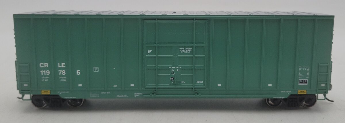 Athearn 1517 HO Scale Coe Rail 50' Hi-Cube Ribbed-Side PD Box Car #119785 EX/Box