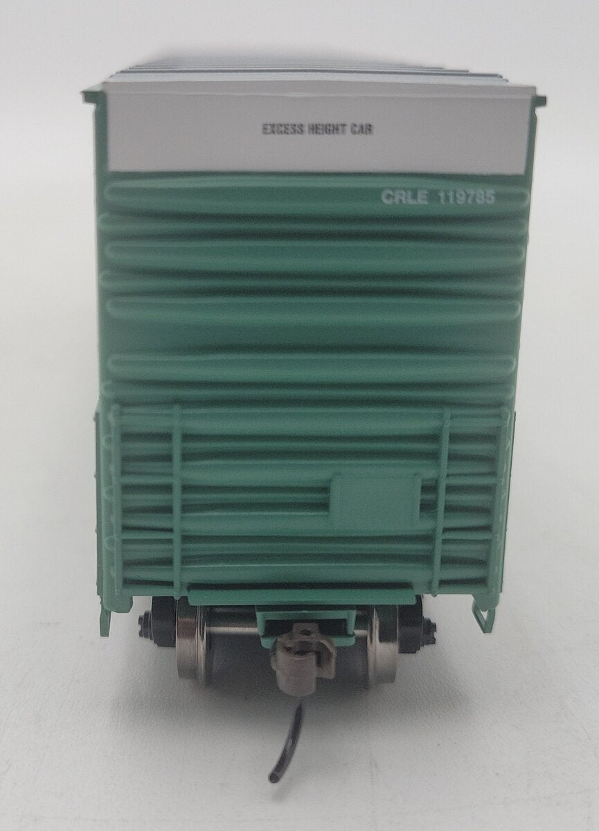 Athearn 1517 HO Scale Coe Rail 50' Hi-Cube Ribbed-Side PD Box Car #119785 EX/Box