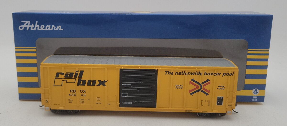 Athearn 15963 HO Railbox 50' PS 5277 Boxcar #43643 LN/Box