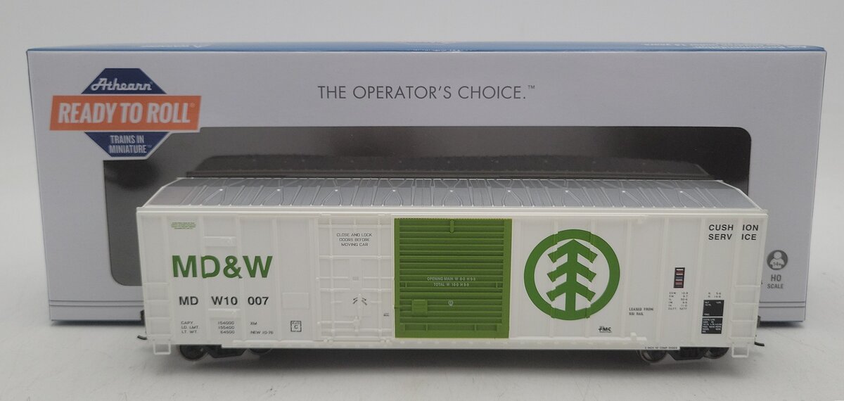 Athearn 26744 HO MDW 50' FMC Combo Door Box Ready-To-Run #10007 LN/Box