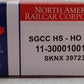 North American Railcar Corp. 11-30001001-08 HO SKNX 4-Bay Hopper #397235 LN/Box