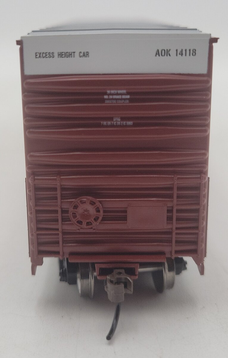 Athearn RND1506 HO Scale Arkansas & Oklahoma Railroad 50' Hi-Cube Boxcar #14118 LN/Box