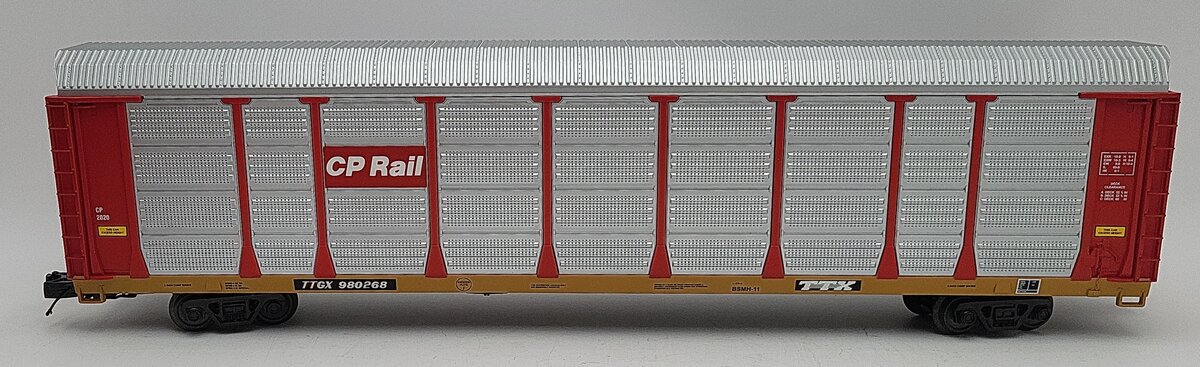 MTH 20-90561C O CP Rail Corrugated Auto Carrier #980268 LN/Box