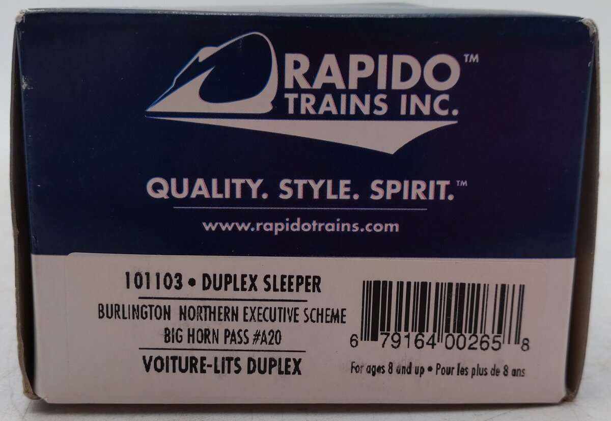 Rapido 101103 HO Scale Burlington Northern 