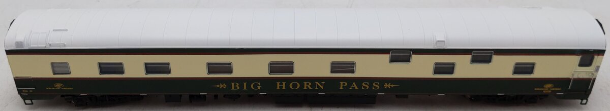 Rapido 101103 HO Scale Burlington Northern "Big Horn Pass" Duplex Sleeper Car EX/Box