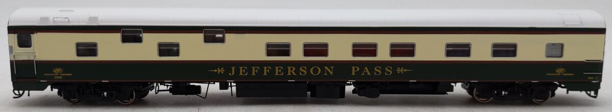 Rapido 101104 HO Scale Burlington Northern "Jefferson Pass" Duplex Sleeper Car EX/Box