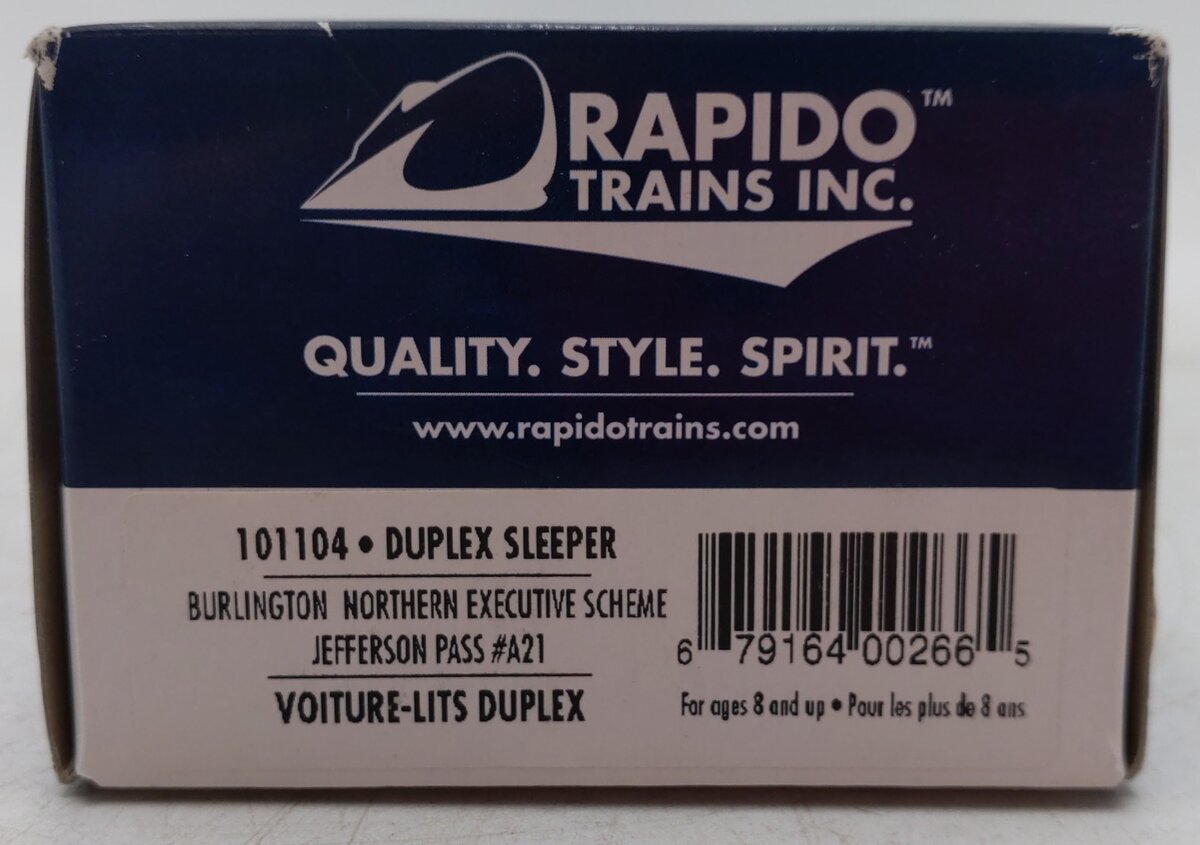 Rapido 101104 HO Scale Burlington Northern 