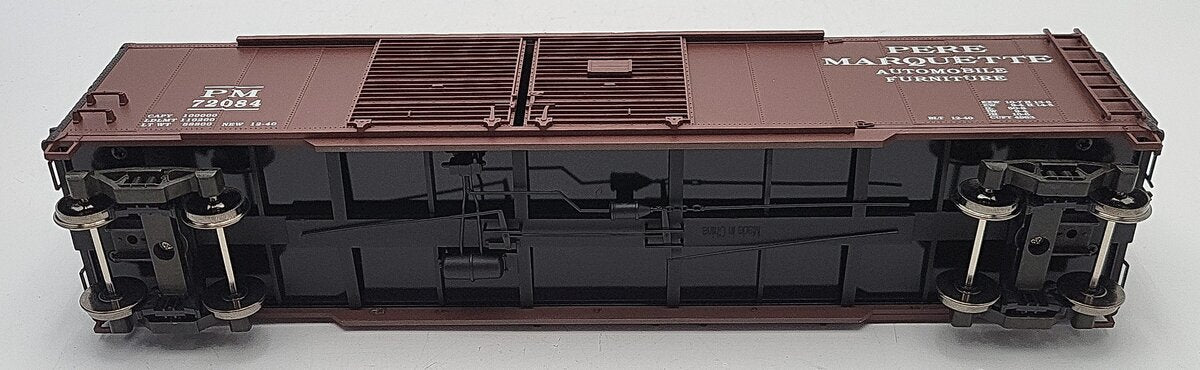 Pecos SB0122-2 Pere Marquette O Scale 2-Rail Automobile Furniture Boxcar #72084 LN/Box