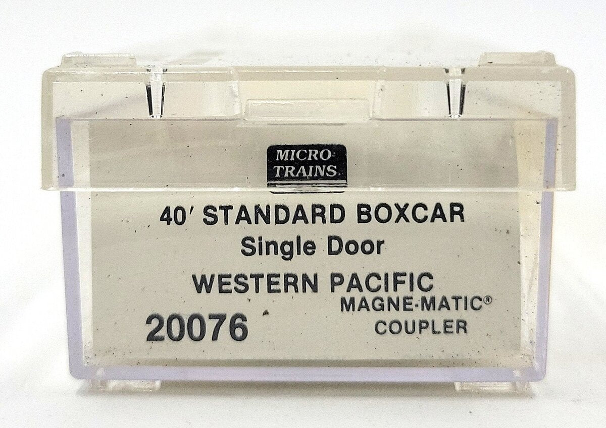 Micro-Trains 02000076 N Western Pacific 40' Standard Single Door Boxcar #15293 EX/Box