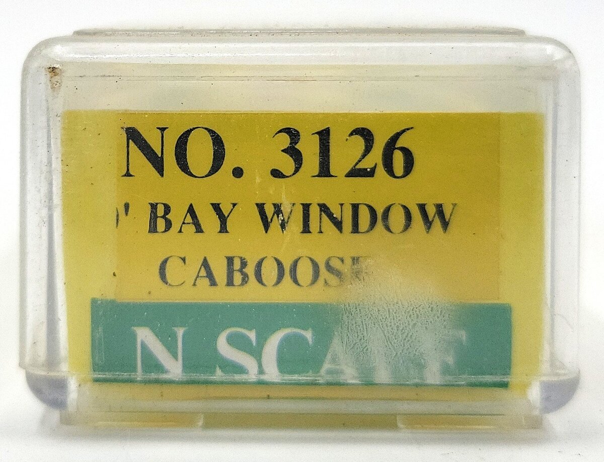 Model Power 3126 N Scale Atchison Topeka Santa Fe Bay Window Caboose #999056 LN/Box