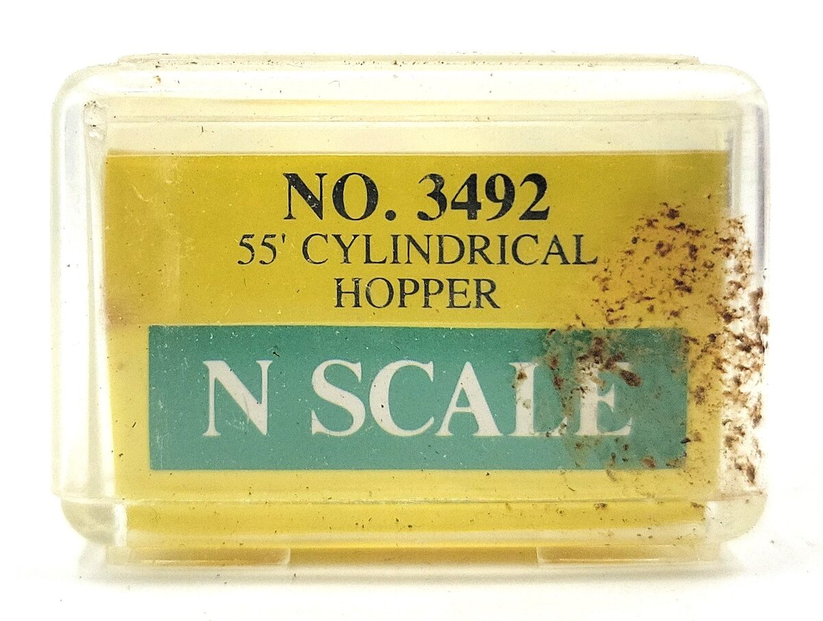 Model Power 3492 N Canadian Wheat Board 55' Cylindrical Grain Hopper #601073 EX/Box