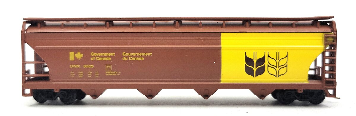 Model Power 3492 N Canadian Wheat Board 55' Cylindrical Grain Hopper #601073 EX/Box