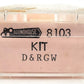 Roundhouse 8103 N Denver & Rio Grande Western Thrall Coal Gondola #56875 LN/Box