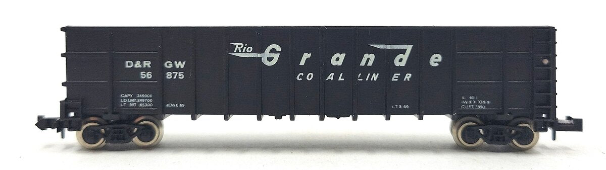 Roundhouse 8103 N Denver & Rio Grande Western Thrall Coal Gondola #56875 LN/Box