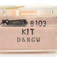 Roundhouse 8103 N Denver & Rio Grande Western Thrall Coal Gondola #56751 LN/Box