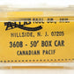 Atlas 3608 N Canadian Pacific Double Door Boxcar LN/Box