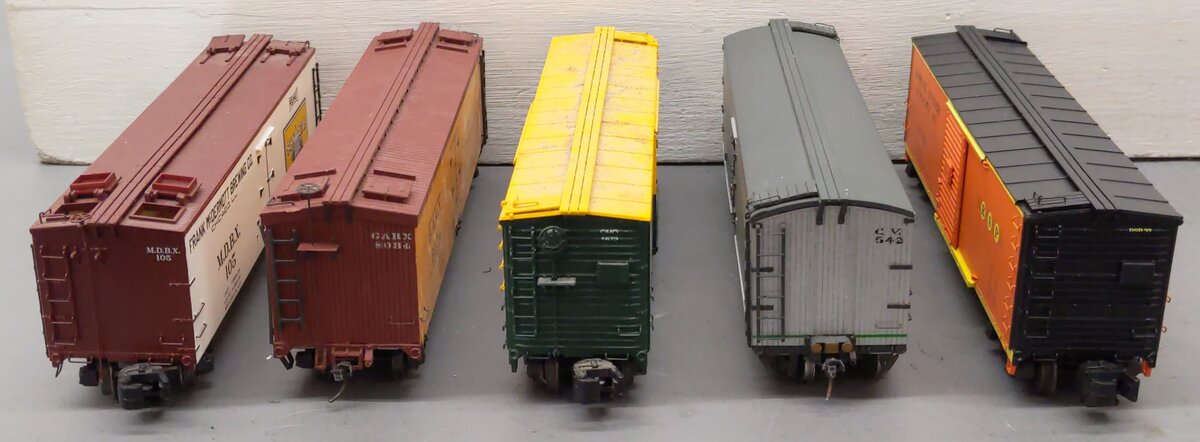 MTH/S-Helper S Scale Custom Freight Cars #542,8034,321672,105 [5] VG