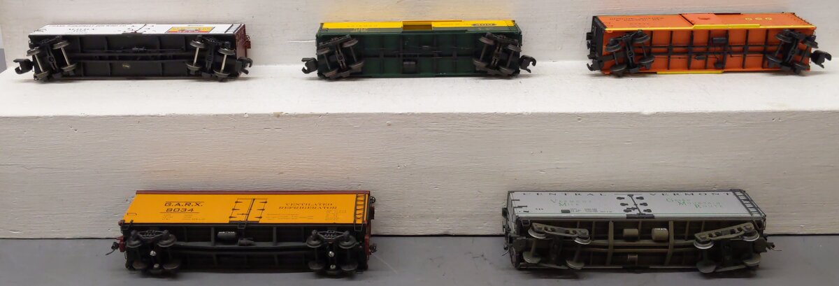 MTH/S-Helper S Scale Custom Freight Cars #542,8034,321672,105 [5] VG