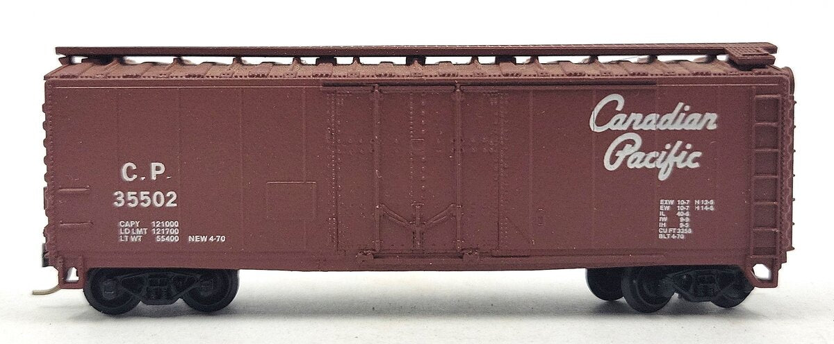 Atlas 3416 N Scale Canadian Pacific Box Car #35502 LN