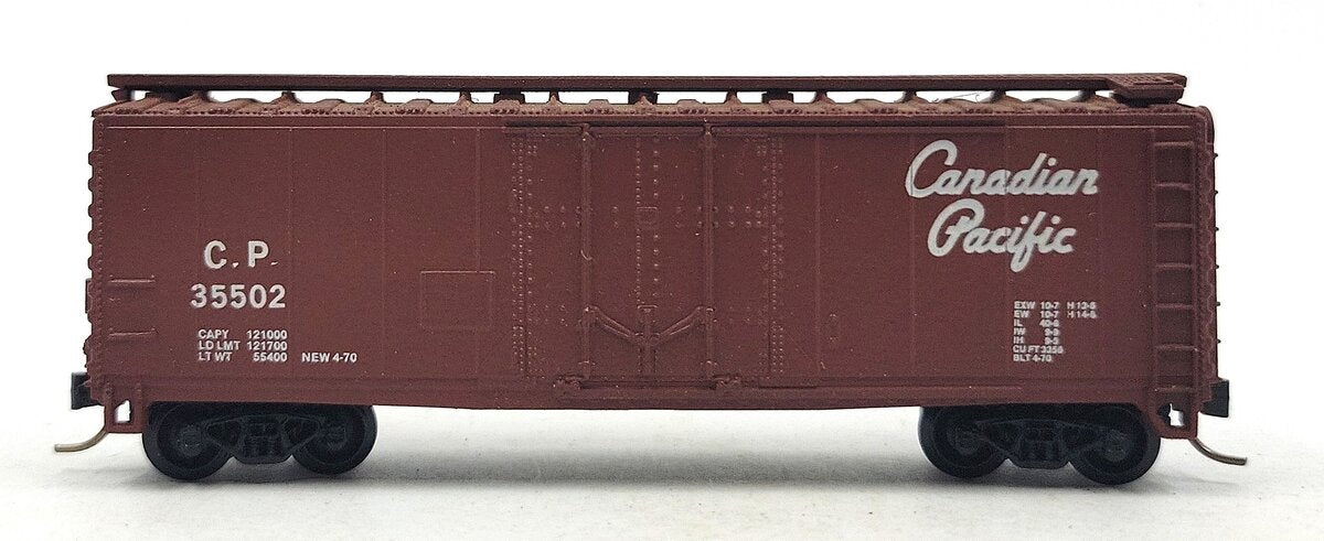 Atlas 3416 N Scale Canadian Pacific Box Car #35502 LN