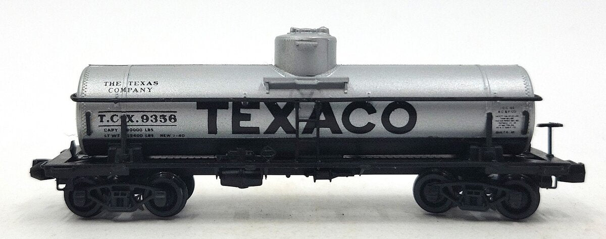Tex-N-Rails 9356 N Scale Texaco 8,000 Gallon Tank Car LN/Box
