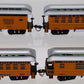 Roundhouse 84303 HO Rio Grande Overton Set: Baggage, Combine, Coach, & Business EX/Box
