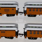 Roundhouse 84303 HO Rio Grande Overton Set: Baggage, Combine, Coach, & Business EX/Box