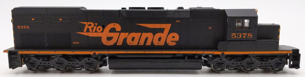 Athearn 4503 HO Scale Denver & Rio Grande SD40T-2 Diesel Locomotive #5378 VG/Box