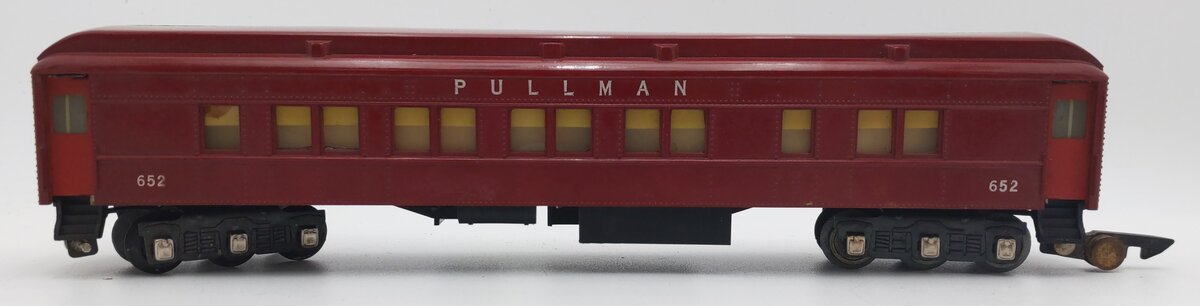 American Flyer 652 Vintage S Red Heavyweight Pullman Car VG