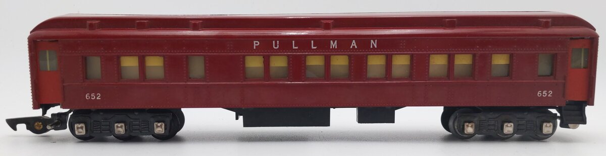 American Flyer 652 Vintage S Red Heavyweight Pullman Car VG