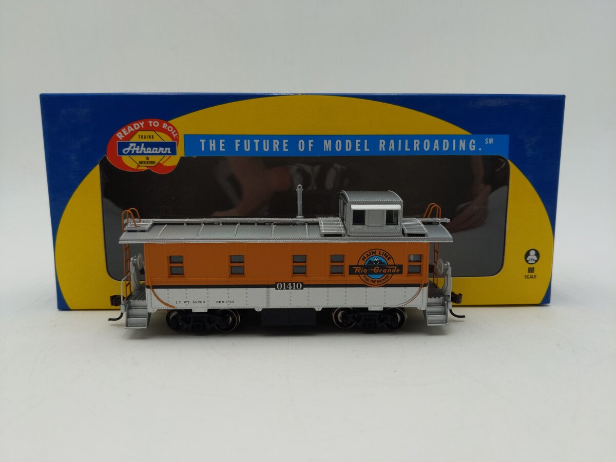 Athearn 74001 HO Scale D&RGW Cupola Caboose #01410 LN/Box