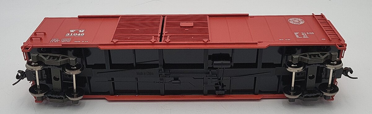 Pecos HR-0121-1 O Scale Western Maryland Double Door Boxcar #31046 (2-Rail) LN/Box