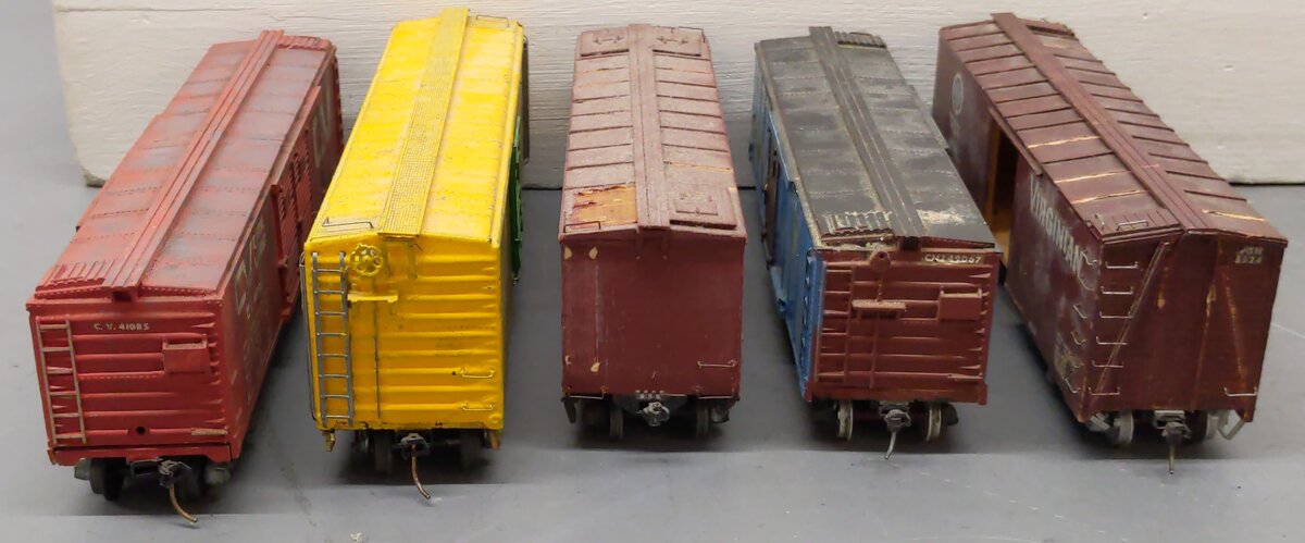 Custom S Scale Freight Cars #21085,88239,5524,100002,49067 [5]