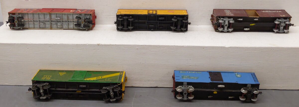 Custom S Scale Freight Cars #21085,88239,5524,100002,49067 [5]