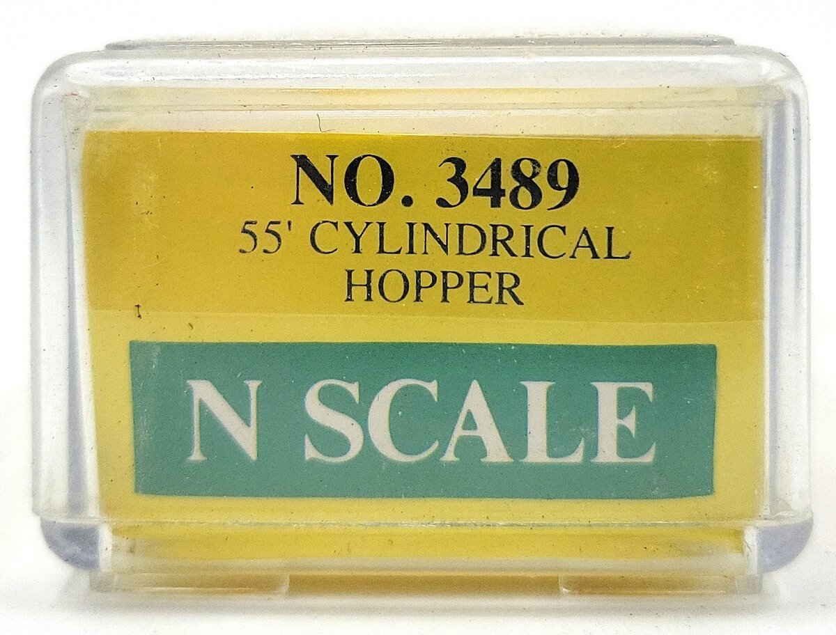 Model Power 3489 N Scale Canadian Wheat Board 55' Cylindrical Hopper Car #106200 EX/Box