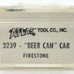 Atlas 3239 N Scale Firestone "Beercan" Tank #31206 LN/Box