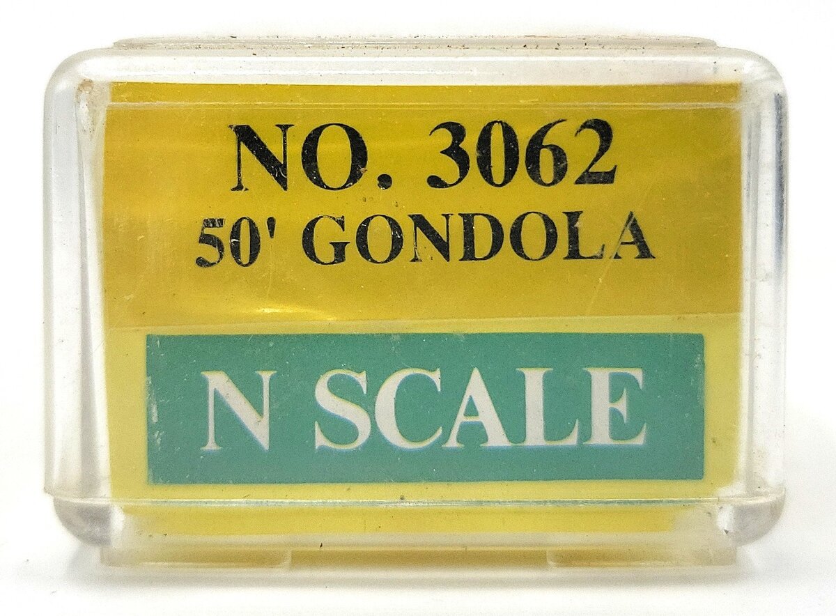 Model Power 3062 N Scale DR&GW 50' Gondola #268 LN/Box