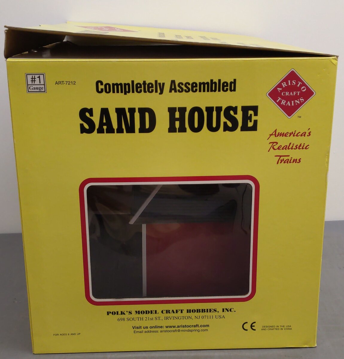 Aristo-Craft ART-7212 G Scale Sand House Building EX/Box
